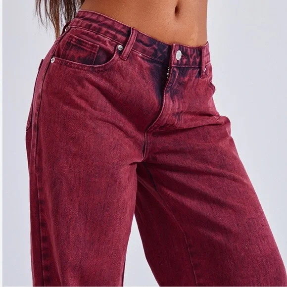 NWOT BGE Berry Shaker Baggy Jeans - Picture 8 of 8